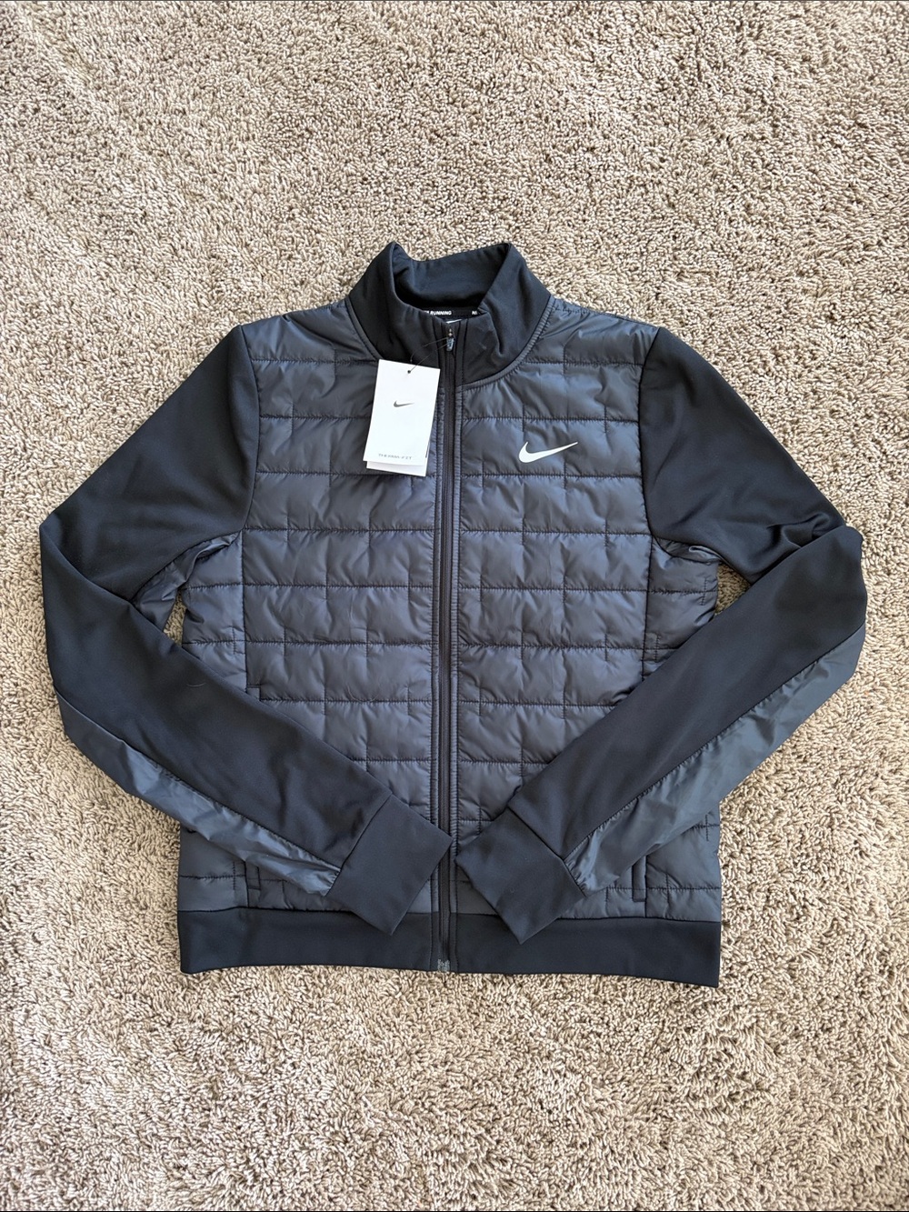 New! Women’s Nike Black Therma-Fit Performance Jacket - Size Medium